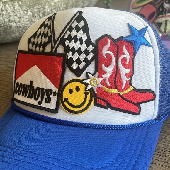 Cowboys Blue Trucker Hat - Picture 4 of 4